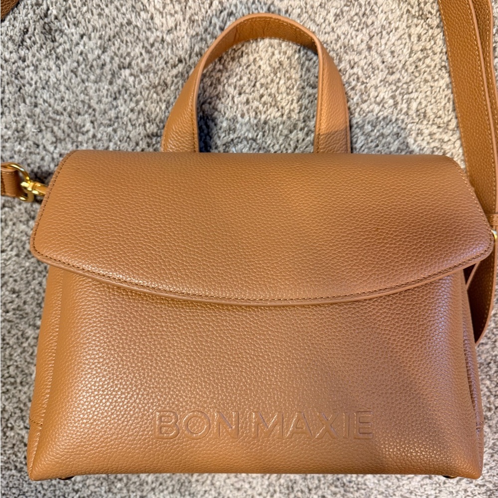 Bon Maxie Tryhard leather Crossbody Bag - Picture 2 of 8